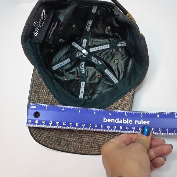 Oregon Ducks Vintage 100%Wool Embroidered Image By ZEPHYR Adjustable Rare Warm - Picture 7 of 13